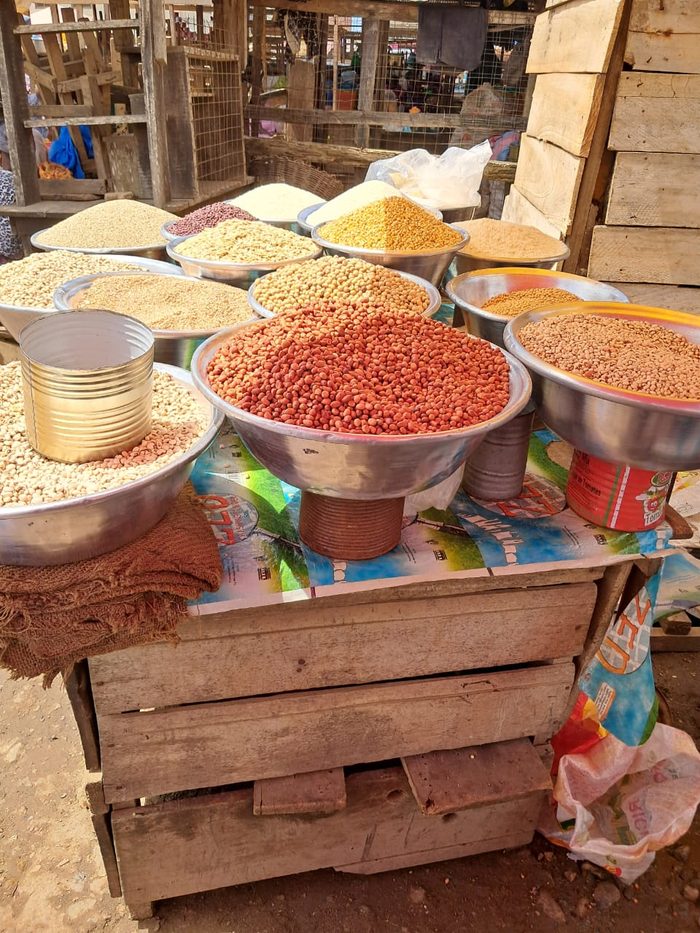Abigart stall at Mankessim Market